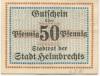 Helmbrechts - Stadt - -- - 50 Pfennig 