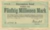 Hennef - Bürgermeisterei - 24.8.1923 - 50 Millionen Mark 