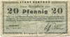 Herford - Stadt - 1.6.1917 - 20 Pfennig 