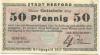 Herford - Stadt - 1.6.1917 - 50 Pfennig 