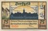 Hermsdorf - Gemeinde - 1.5.1921 - 75 Pfennig 
