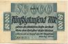 Herne - Stadt - 25.8.1923 - 50000 Mark 