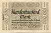 Herne - Stadt - 25.8.1923 - 100000 Mark 