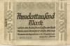 Herne - Stadt - 25.8.1923 - 100000 Mark 