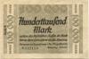 Herne - Stadt - 25.8.1923 - 100000 Mark 