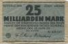 Herne - Stadt - 25.10.1923 - 25 Milliarden Mark 