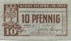Herne - Stadt - 1.6.1917 - 10 Pfennig 