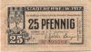 Herne - Stadt - 1.6.1917 - 25 Pfennig 