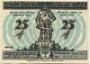 Herne - Stadt - 1.7.1921 - 25 Pfennig 