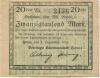 Herne - Vereinigte Kaufmannschaft - 1.9.1923 - 20000 Mark 