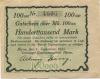 Herne - Vereinigte Kaufmannschaft - 1.9.1923 - 100000 Mark 