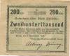 Herne - Vereinigte Kaufmannschaft - 1.9.1923 - 200000 Mark 