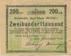 Herne - Vereinigte Kaufmannschaft - 1.9.1923 - 200000 Mark 
