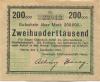 Herne - Vereinigte Kaufmannschaft - 1.9.1923 - 200000 Mark 