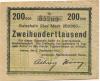 Herne - Vereinigte Kaufmannschaft - 1.9.1923 - 200000 Mark 