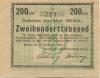 Herne - Vereinigte Kaufmannschaft - 1.9.1923 - 200000 Mark 