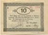 Hersfeld - Stadt - 4.11.1918 - 31.1.1919 - 10 Mark 