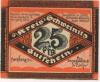 Herzberg - Kreis Schweinitz - -- - 25 Pfennig 