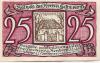 Herzberg - Kreis Schweinitz - 1.6.1921 - 25 Pfennig 