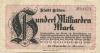 Hilden - Stadt - 30.9.1923 - 100 Milliarden Mark 