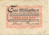 Hirschfelde (heute: Zittau) - Gemeinde - 20.10.1923 - 1 Milliarde Mark