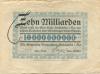 Hirschfelde (heute: Zittau) - Gemeinde - 20.10.1923 - 10 Milliarden Mark 