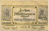 Hoerde (und Dortmund) - Stadt und Kreis - 1.9.1923 - 10 Millionen Mark 