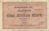 Hof - Stadt - 6.8.1923 - 1 Million Mark 