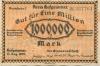 Hofgeismar - Kreis - 11.8.1923 - 1 Million Mark 