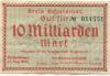 Hofgeismar - Kreis - 11.8.1923 - 10 Milliarden Mark 