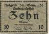 Hohenleipisch - Gemeinde - - 31.12.1920 - 10 Pfennig 