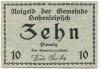 Hohenleipisch - Gemeinde - - 31.12.1920 - 10 Pfennig 