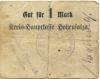 Hohensalza (heute: PL-Inowroclaw) - Kreis - -- - 1 Mark 