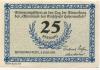 Hohenwestedt - Kirchspiel - 3.7.1921 - 25 Pfennig 