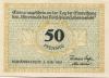 Hohenwestedt - Kirchspiel - 3.7.1921 - 50 Pfennig 