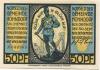 Hohndorf - Gemeinde - 30.9.1921 - 50 Pfennig 