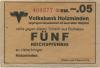Holzminden - Volksbank  eGmbH - -- - 5 Pfennig 