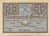 Horb - Amtskörperschaft - Dezember 1918 - 1.1.1920 - 50 Pfennig