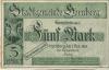 Hornberg - Stadt - 1.12.1918 - 1.3.1919 - 5 Mark 