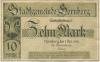 Hornberg - Stadt - 1.12.1918 - 1.3.1919 - 10 Mark 