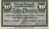 Horst - Sparkasse der Gemeinde - 1.5.1917 - 10 Pfennig 