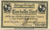 Horst - Sparkasse der Gemeinde - 1.5.1917 - 1/2 Mark 