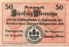 Hoyerswerda - Stadt - 10.6.1917 - 31.12.1920 - 50 Pfennig 