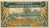 Husbyholz (heute: Husby) - Gemeinde - 1.7.1921 - 31.12.1921 - 50 Pfennig 