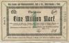 Ichtershausen (heute: Amt Wachsenburg) - Reif & Co, Erco Nadel- und Stahlwarenfabrik - September 1923 - 1 Million Mark