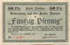 Itzehoe - Stadt - 1.10.1918 - 50 Pfennig 