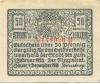 Jauer (heute: PL-Jawor) - Stadt - 1.12.1918 - 1.2.1920 - 50 Pfennig 