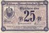 Jena - Stadt - 1.3.1917 - 25 Pfennig 