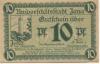 Jena - Stadt - 1.8.1920 - 10 Pfennig 