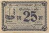 Jena - Stadt - 1.8.1920 - 25 Pfennig 